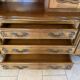 Solid walnut sideboard