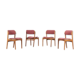 Erik Buch, set of 4 chairs model 49 for O.D.
