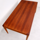 Scandinavian coffee table in teak