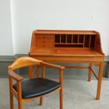Desk in oregon pine by andreas hansen for hadsten träindustri