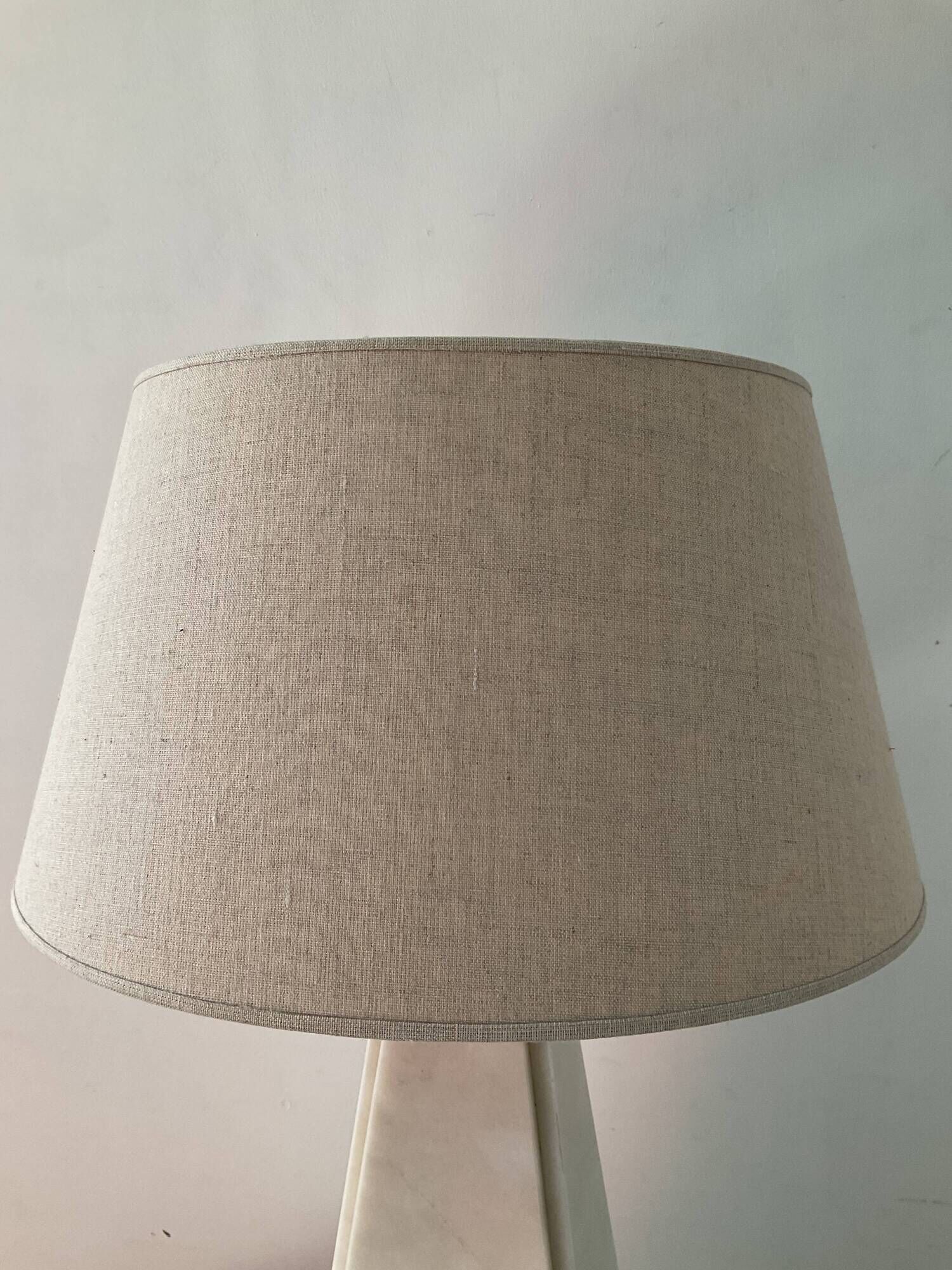 Lamp by Camille Breesch in marble 70s