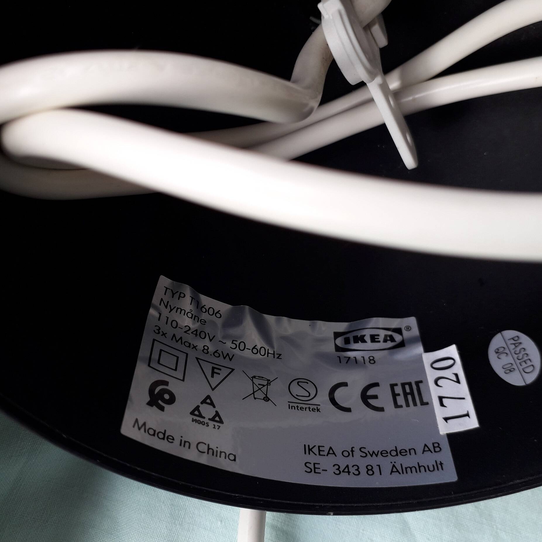 Black design suspension