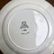 Lot de 9 assiettes plates anciennes Gien modèle Nice