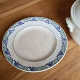 Piedouche plate Terre de fer