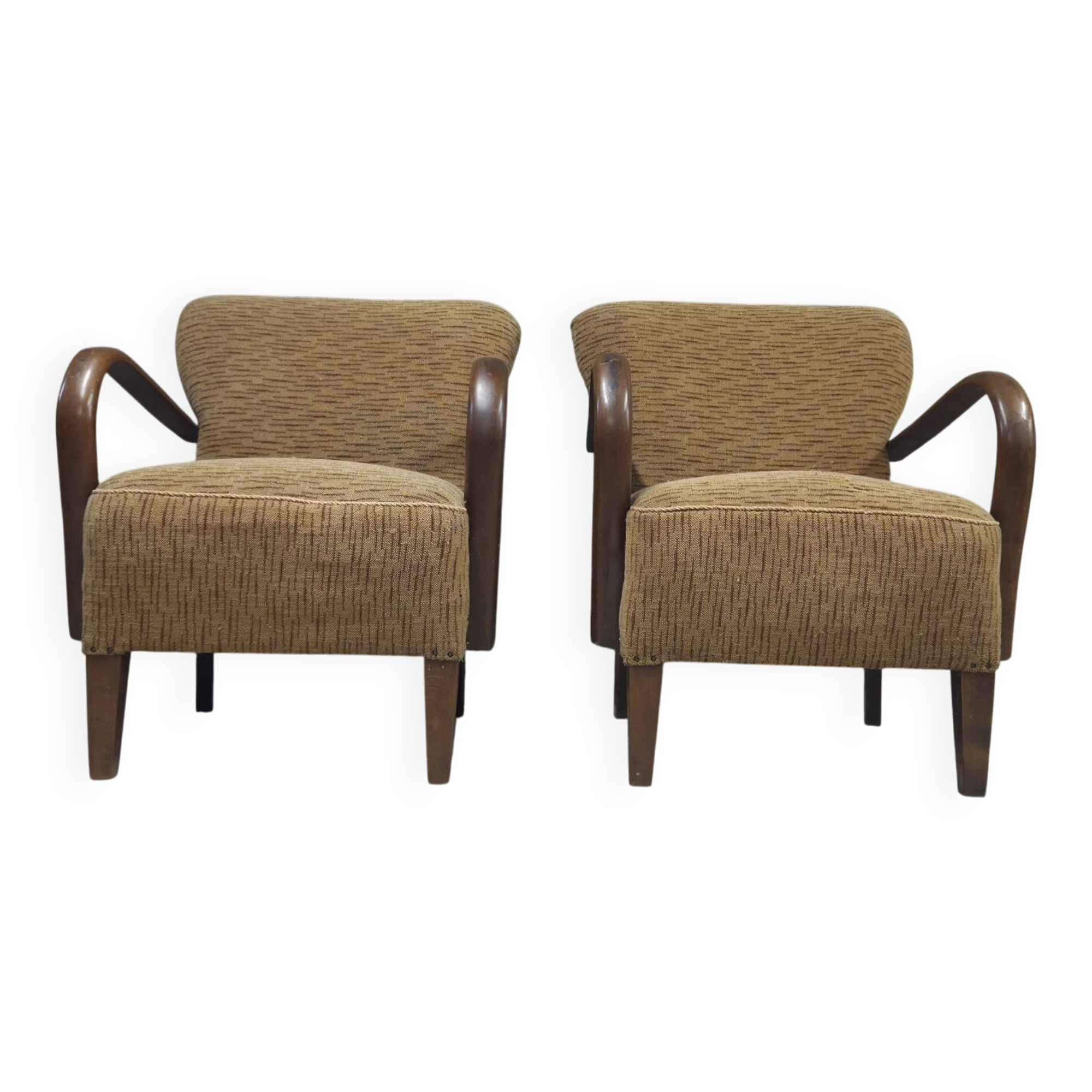 Paire de fauteuils 1960 vintage