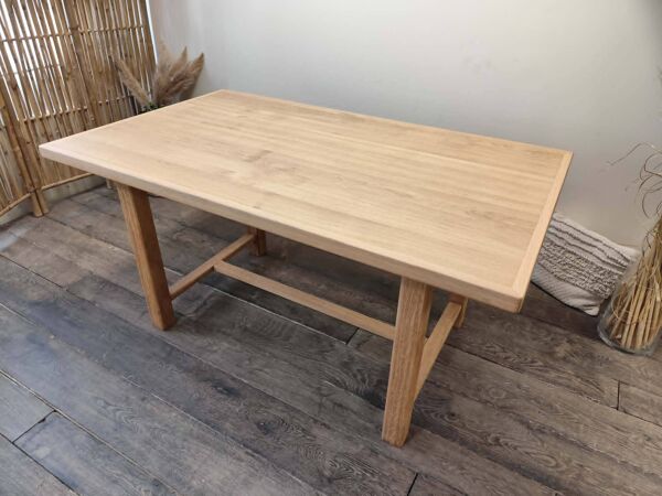 Table en chene massif avec rallonges