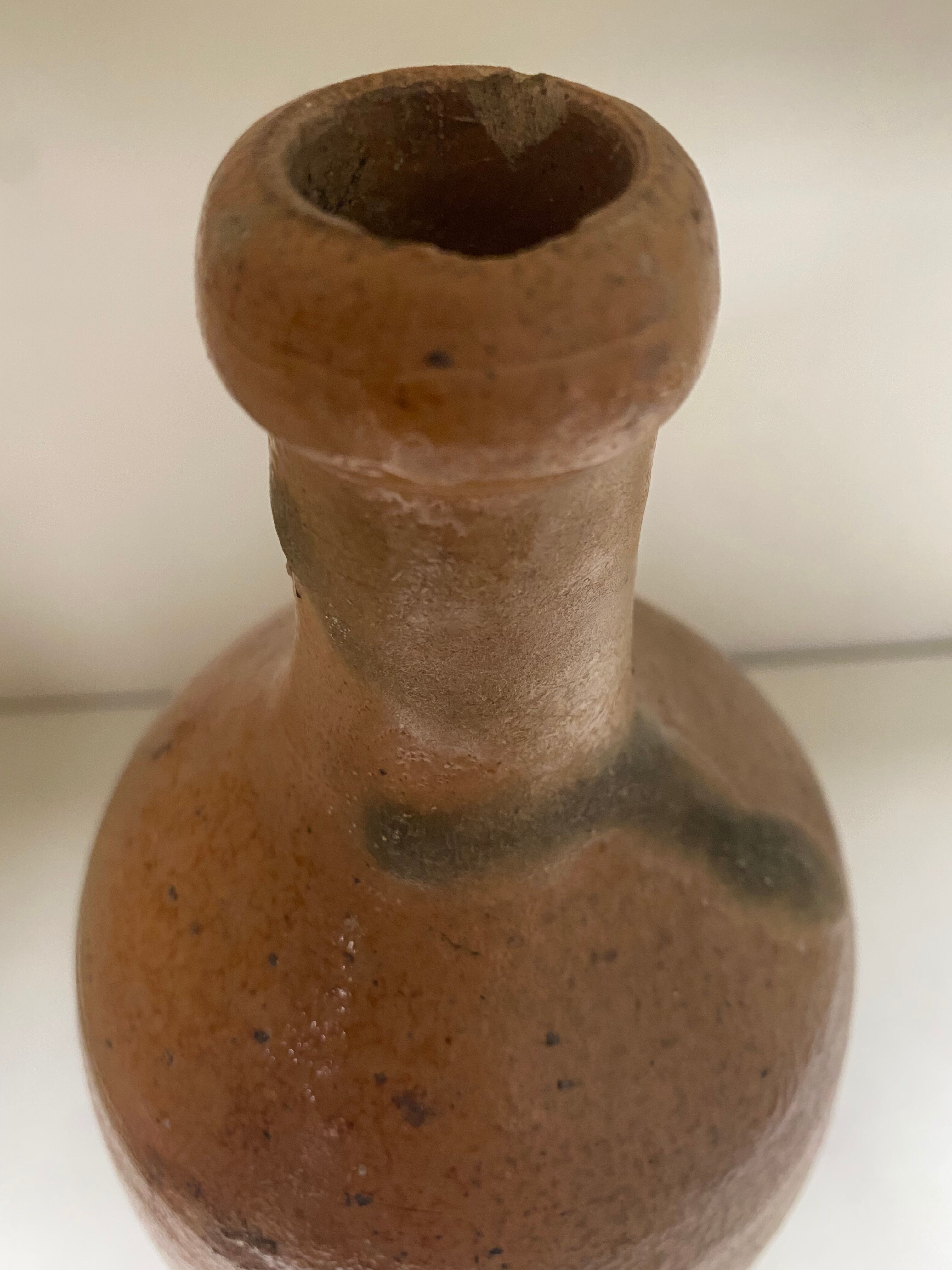 Old sandstone bottle