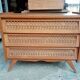 Commode vintage pied compas 3 tiroirs