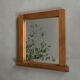 Vintage mirror 80s wood