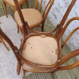 Suite of 6 bistro chairs