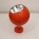 Vintage orange eyeball space age wall Lamp– Louis Poulsen, Denmark 70's