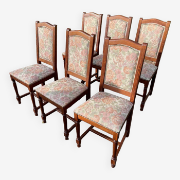 6 chaises anciennes