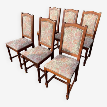 6 old chairs