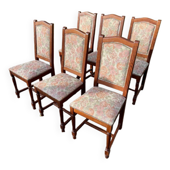 6 chaises anciennes