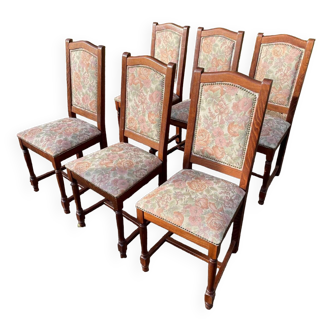 6 old chairs