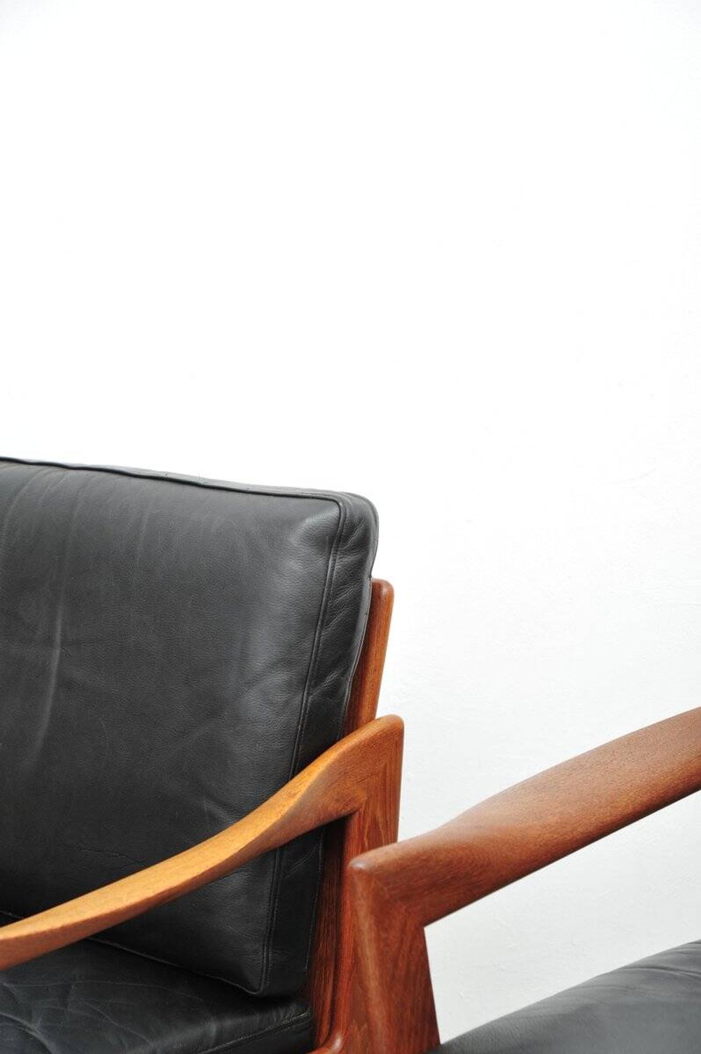 Fauteuils par Illum Wikkelsø pour Niels Eilersen, années 1950, ensemble de 2