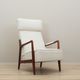 Beech armchair, Scandinavian design, 1960s, designer Folke Ohlsson, manufacturer DUX