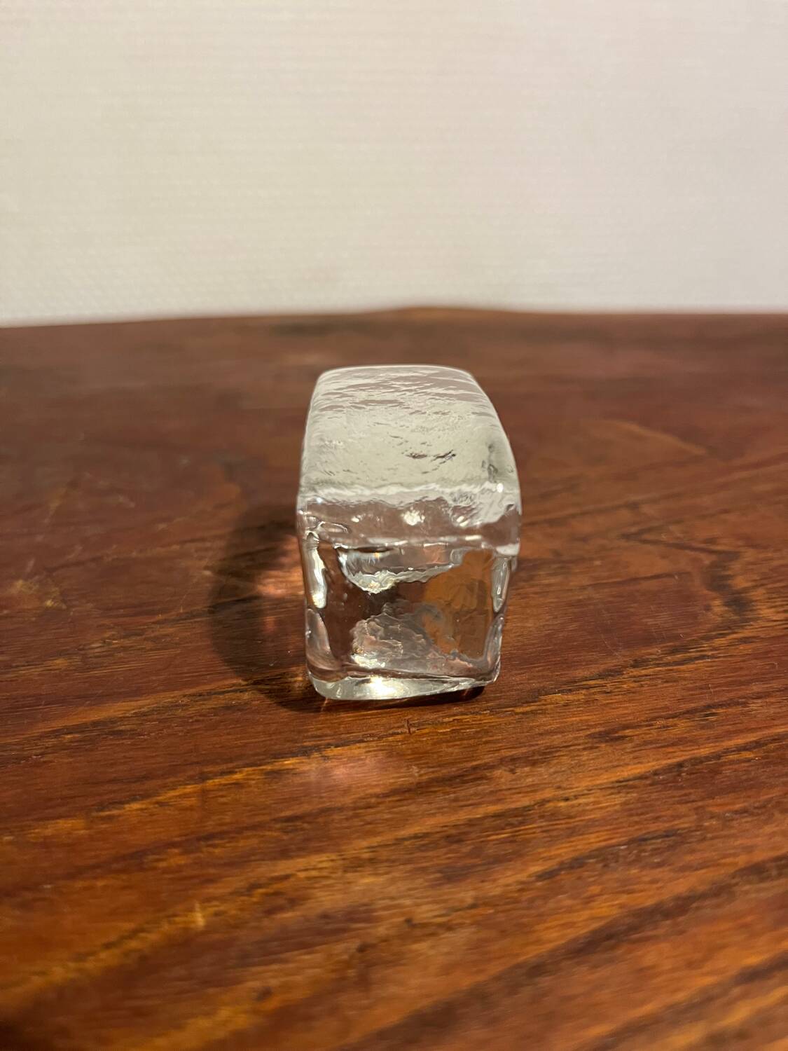 Glass cutlery holder napkin ring
