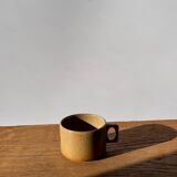 Set of 4 vintage stoneware coffee mugs