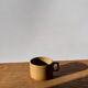 Lot de 4 tasses à café en grès vintage