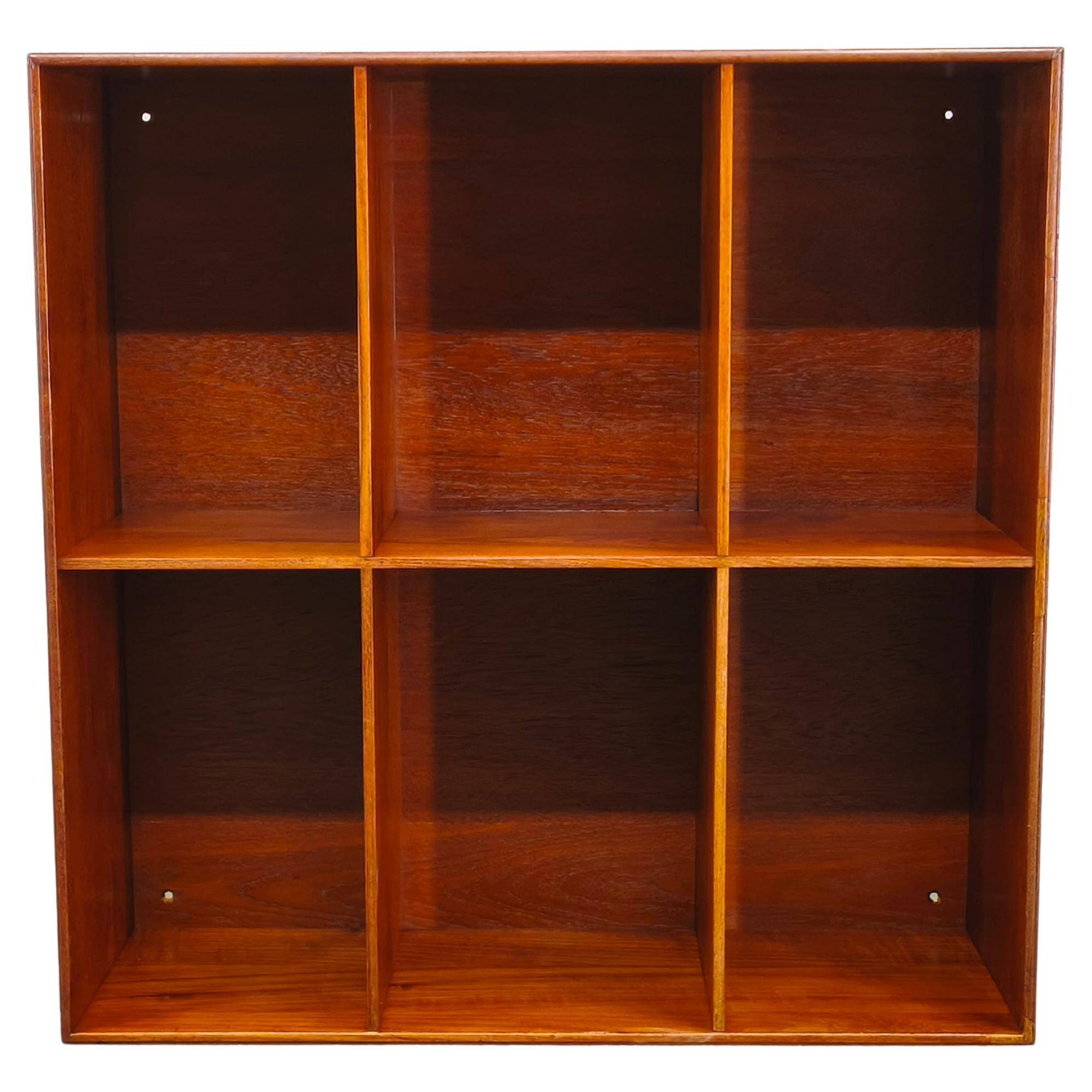 Mogens Koch Teak Wall Shelf for Rud Rasmussen, Denmark, 1960s