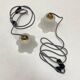 Paire de lampes baladeuses tulipe vintage