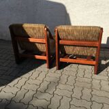 Vintage Lounge Armchair Chair Mid Century 80s Czechoslovakia