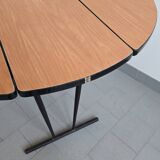 Vintage 1950s folding dining table