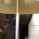 Lampe champignon pied tulipe