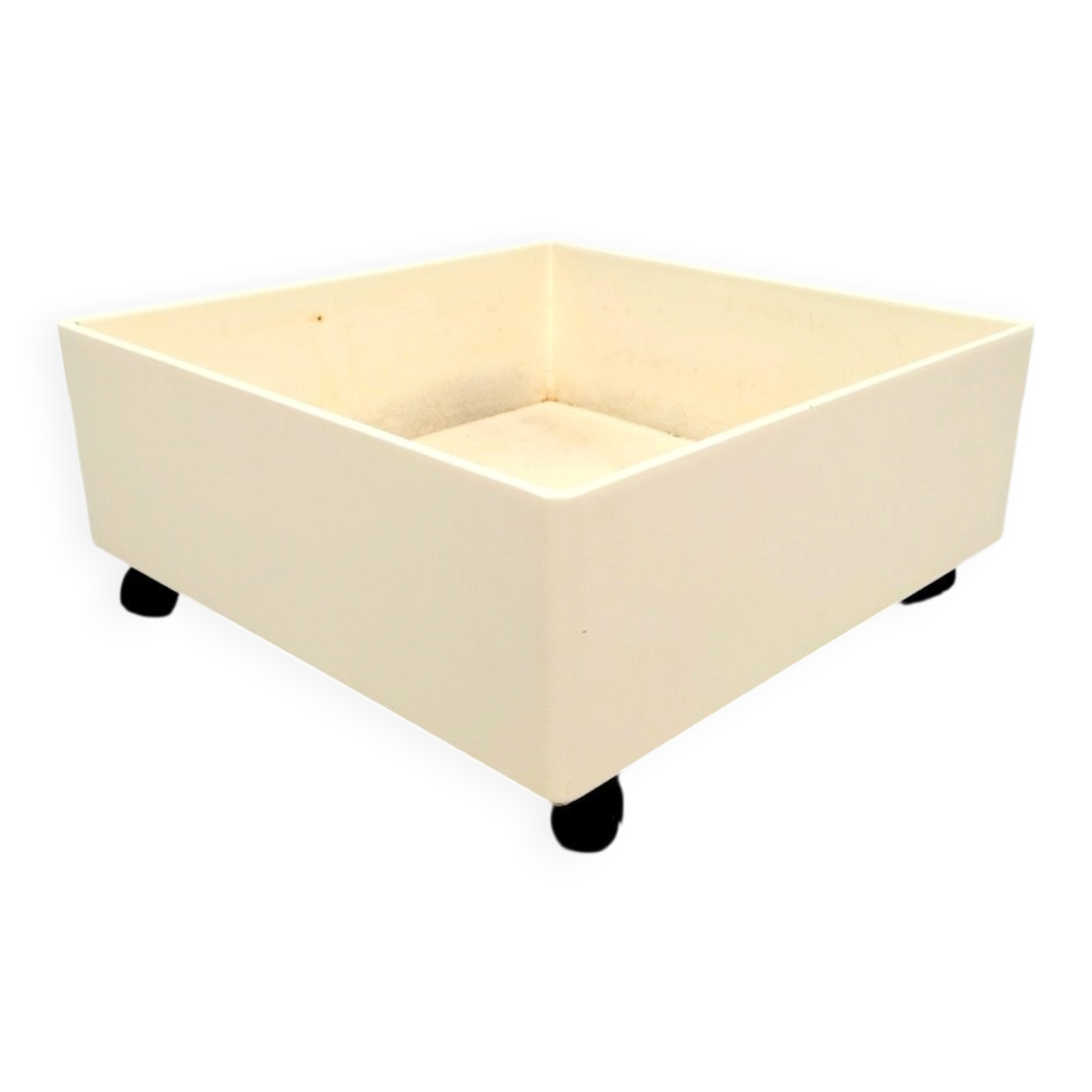 Vintage Space Age Planter on Wheels from Bauform / Wohnform, Germany, 1970s