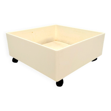 Vintage Space Age Planter on Wheels from Bauform / Wohnform, Germany, 1970s