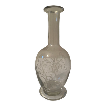 Engraved carafe