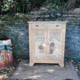 Buffet unique Gaston toile de jute