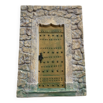 Bas relief door