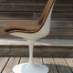 Chaise Tulipe Eero Saarinen marron