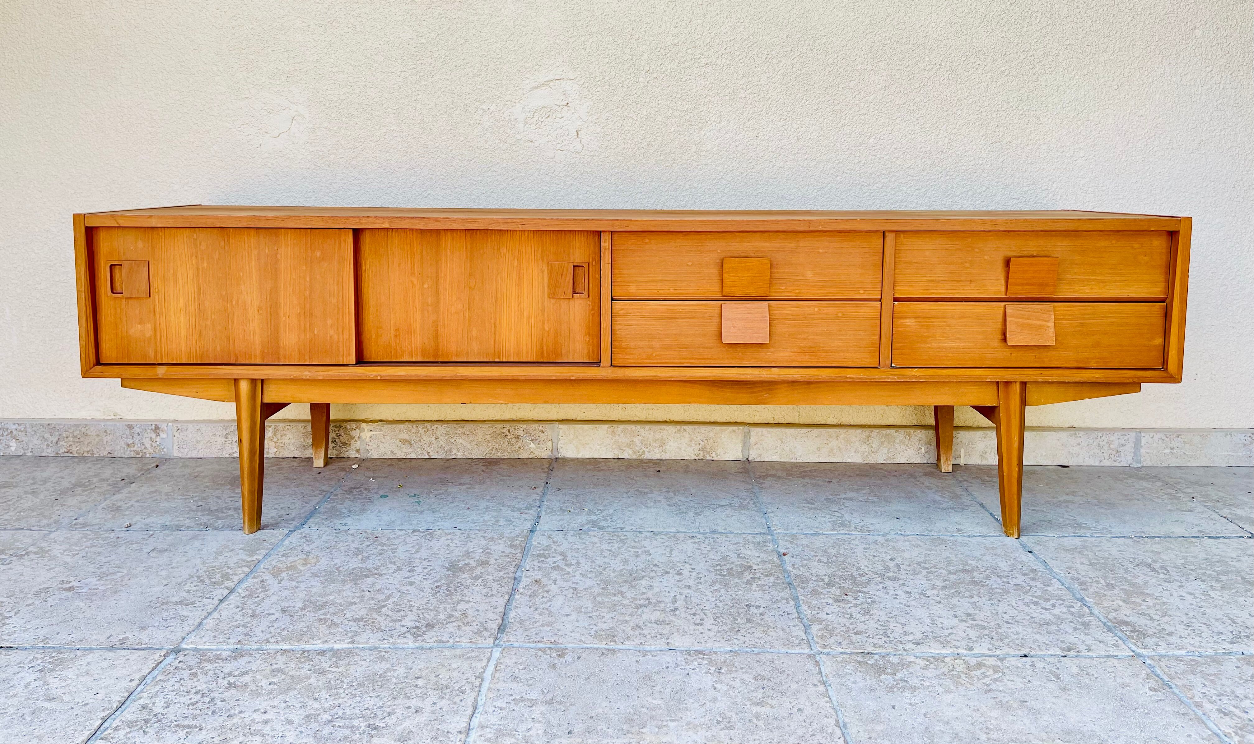 Scandinavian teak sideboard 1960