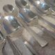 12 Christofle Concorde silver plated dessert spoons, 17cm