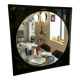 Italian design mirror XL vintage 80s