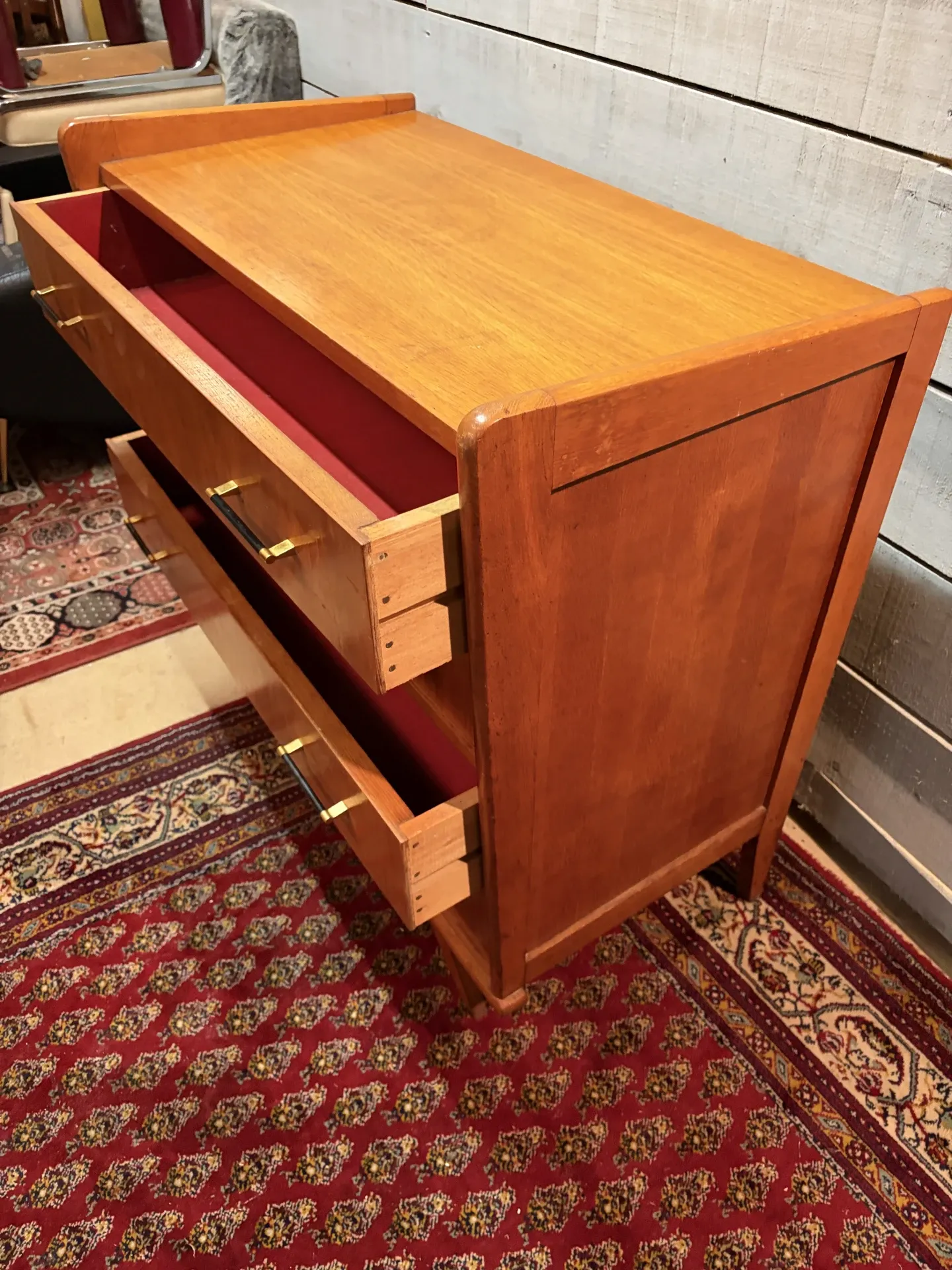 Commode vintage pieds compas Ep 60/70