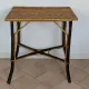 Wood and rattan table 1920