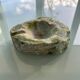 Green marble ashtray
