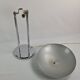 Lampe vintage chromée Robert Sonneman Space age Midcentury