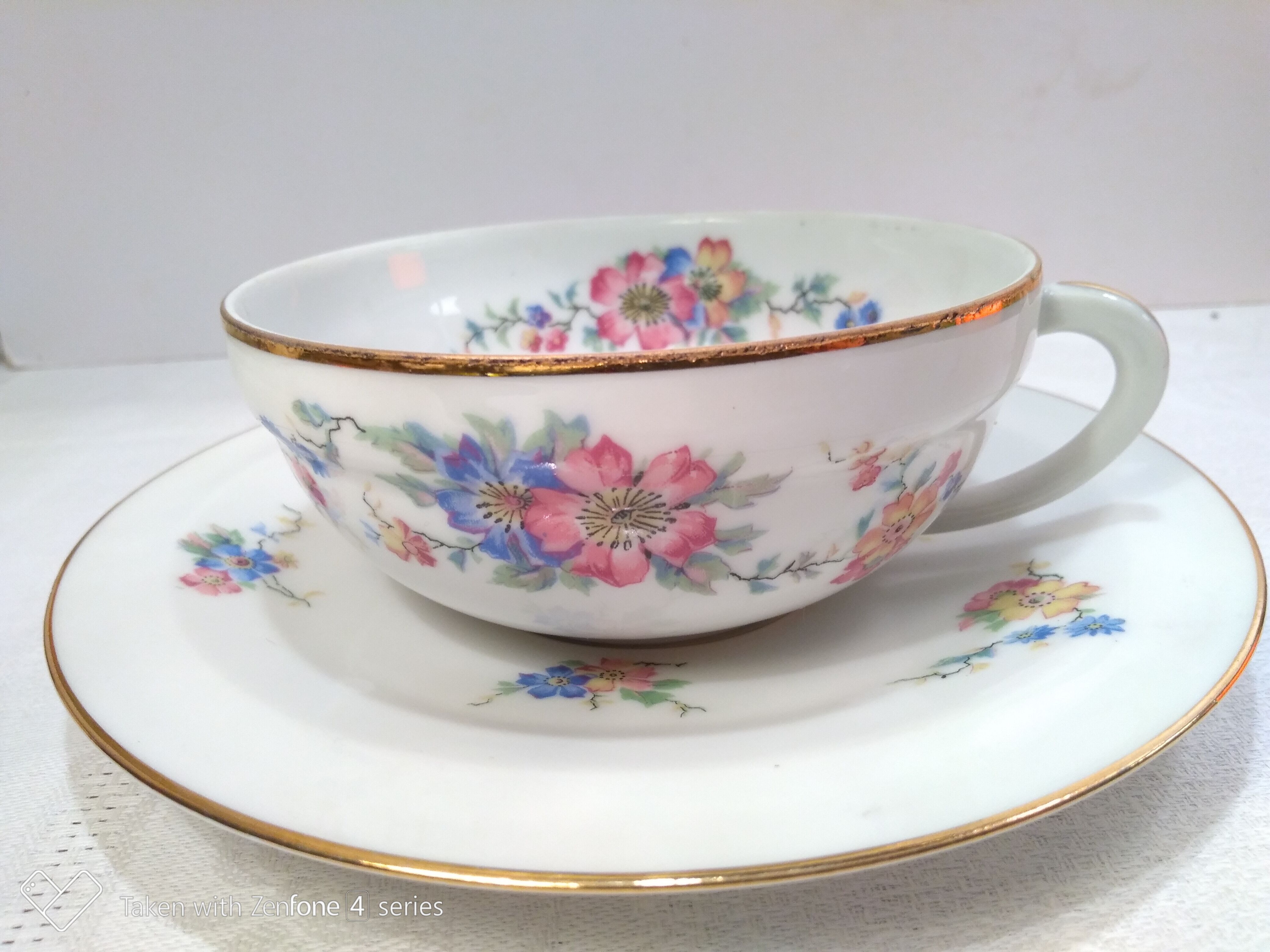 Limoges breakfast cup