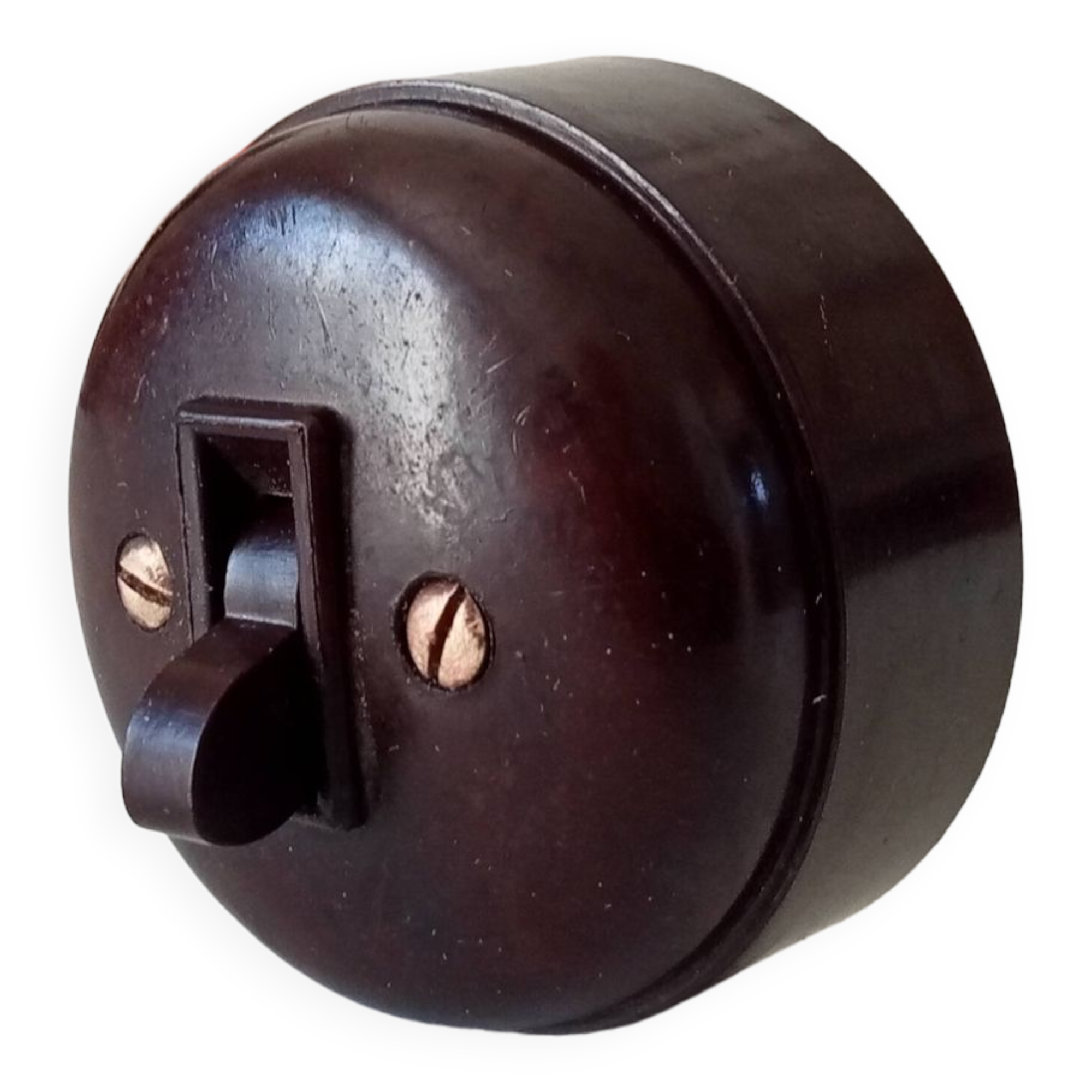 Vintage bakelite switch from the 50s