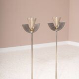 Pair of candlesticks on foot