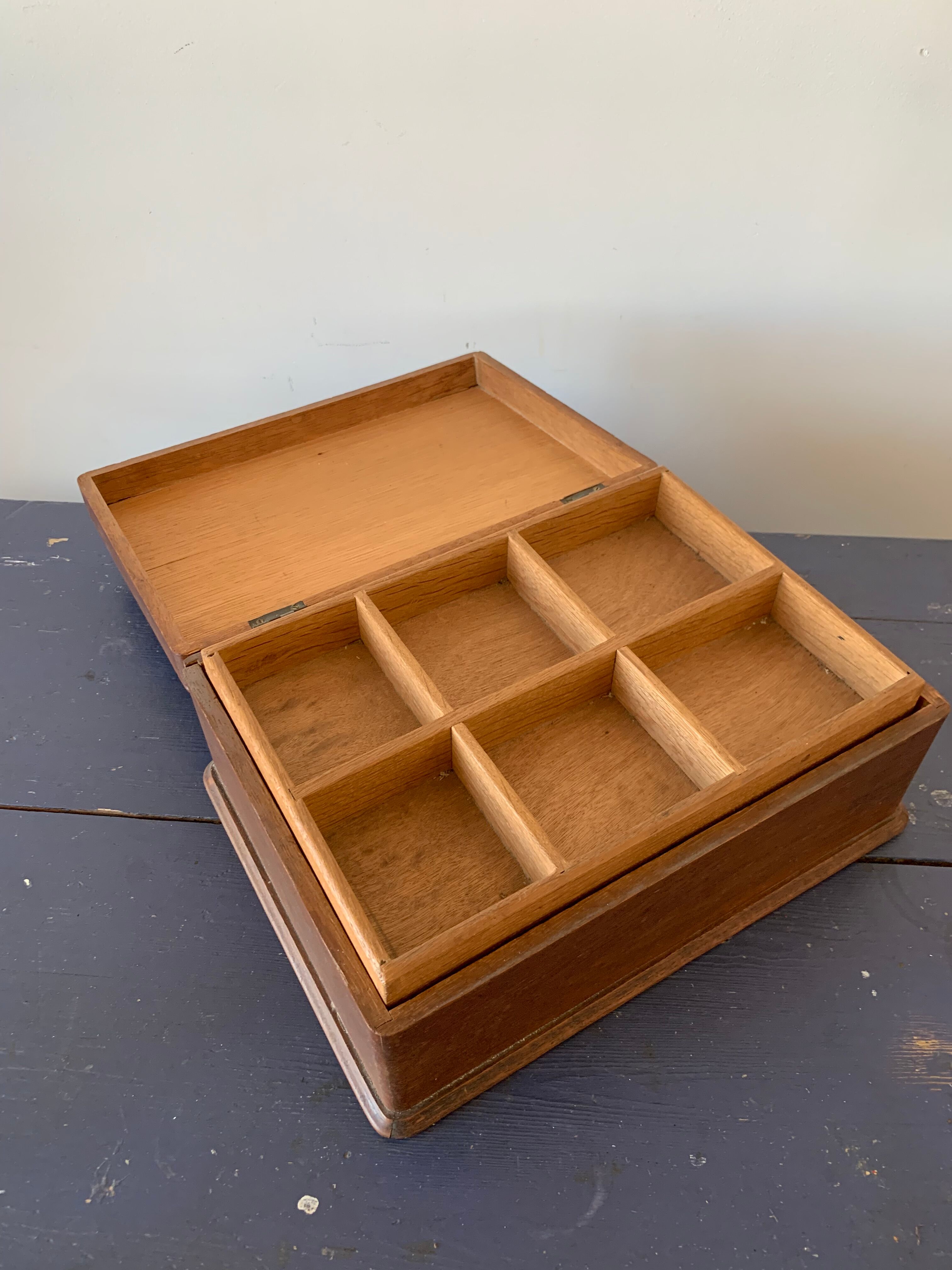 Old compartment box