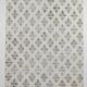 Tapis vintage géométrique beige délavé 7x10, 198x296 cm