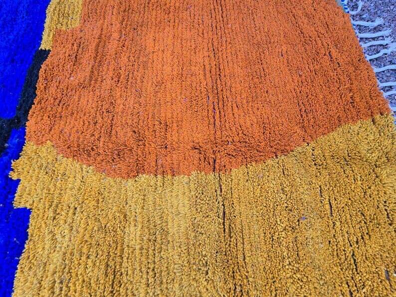 Handmade Beni Ouraine rug, size 150 x 250