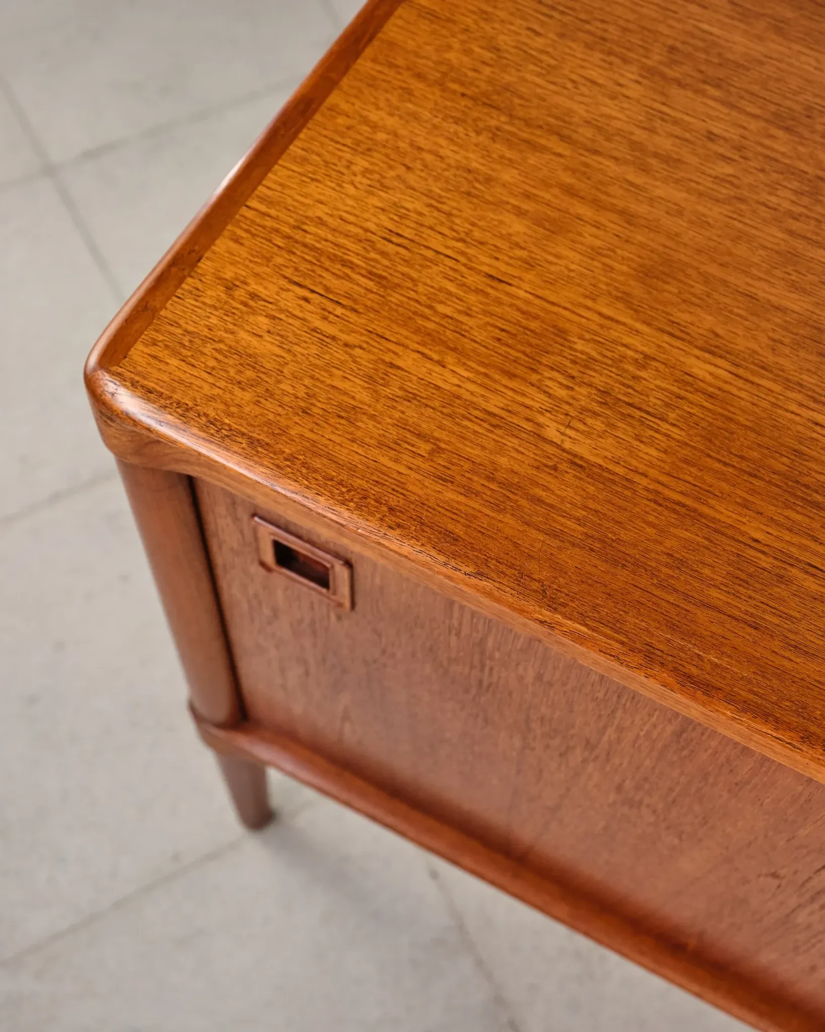 Teak enfilade by H.W. Klein for Bramin, Denmark, 1960s.