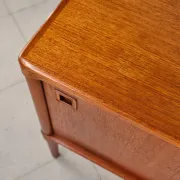 Teak enfilade by H.W. Klein for Bramin, Denmark, 1960s.